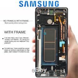 100% ORIGINAL 6.3''SUPER AMOLED Service Pack LCD pour SAMSUNG GALAXY Note 8
