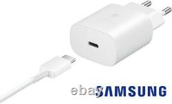 25W Chargeur Secteur Ultra Rapide + Cable Original Samsung SM-A715F Galaxy A71
