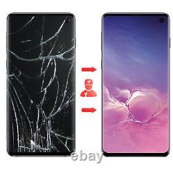 Afficheur LCD Galaxy S10 Bloc Écran avec Tactile Original Bleu