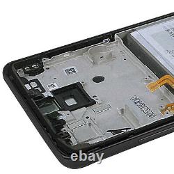 Bloc Complet Galaxy A52 et A52s Écran LCD Vitre Tactile Original Samsung noir