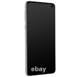 Bloc Complet Samsung Galaxy S10 Écran LCD Vitre Tactile Original blanc