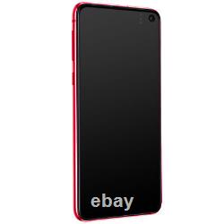 Bloc Complet Samsung Galaxy S10 Écran LCD Vitre Tactile Original rouge