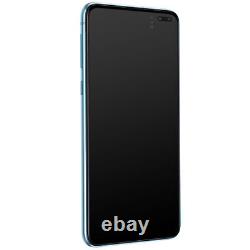 Bloc Complet Samsung Galaxy S10 Plus Écran LCD Vitre Tactile Original bleu