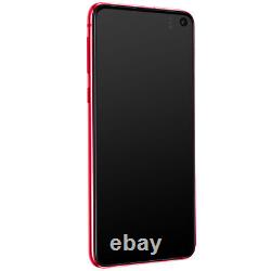 Bloc Complet Samsung Galaxy S10e Écran LCD Vitre Tactile Original rouge