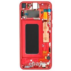 Bloc Complet Samsung Galaxy S10e Écran LCD Vitre Tactile Original rouge