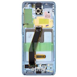 Bloc Complet Samsung Galaxy S20 Écran LCD Vitre Tactile Original bleu