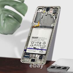 Bloc Complet Samsung Galaxy S21 Écran LCD Vitre Tactile Original Samsung blanc