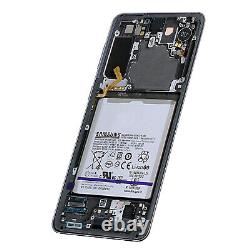 Bloc Complet Samsung Galaxy S21 Écran LCD Vitre Tactile Original Samsung gris