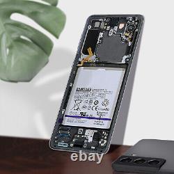 Bloc Complet Samsung Galaxy S21 Écran LCD Vitre Tactile Original Samsung gris