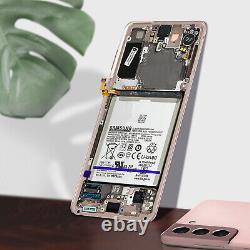 Bloc Complet Samsung Galaxy S21 Écran LCD Vitre Tactile Original Samsung rose