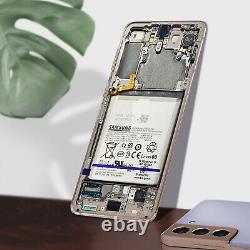 Bloc Complet Samsung Galaxy S21 Écran LCD Vitre Tactile Original Samsung violet