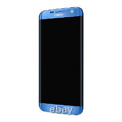 Bloc Complet Samsung Galaxy S7 Edge Écran LCD Vitre Tactile Original bleu