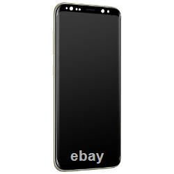 Bloc Complet Samsung Galaxy S8 Écran LCD Vitre Tactile Original or