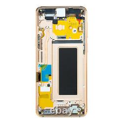 Bloc Complet Samsung Galaxy S9 Écran LCD Vitre Tactile Original or