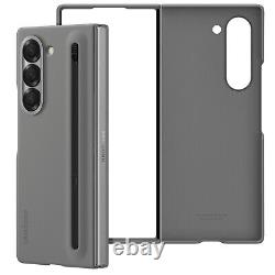 Coque Original pour Samsung Galaxy Z Fold 6 avec S Pen Silicone Samsung Gris