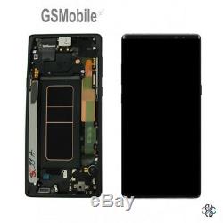 Display Ecran LCD Cadre Samsung Galaxy Note 9 N960F Black Original Amoled