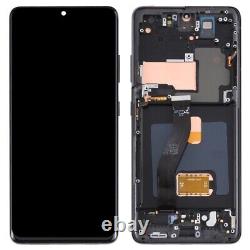 Display LCD Original 100% Frame Samsung Galaxy S21 Ultra SM-G998 Touch Noir