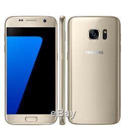 Doré- Original 5.1 Samsung Galaxy S7 G930A Smartphone 4G LTE Téléphone Débloqué