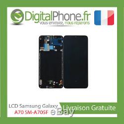 ECRAN LCD ORIGINAL Samsung Galaxy A70 SM-A705F Display GH82-19747A Black -TVA