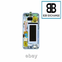 Écran Complet Châssis BLEU Samsung Galaxy S8 G950F Original Pack Service