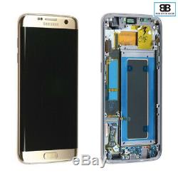 Écran Complet Châssis DORÉ OR Samsung Galaxy S7 Edge G935F Original PackService