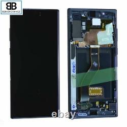 Écran Complet Châssis NOIR Samsung Galaxy Note 10 Plus N975F Original ServicePac