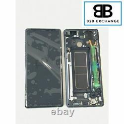 Écran Complet +Châssis NOIR Samsung Galaxy Note 8 N950F Original Pack Service