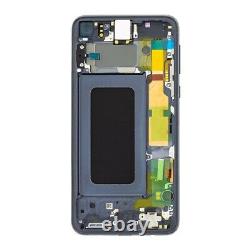 Écran Complet & Châssis NOIR Samsung Galaxy S10e G970F Original Pack Service