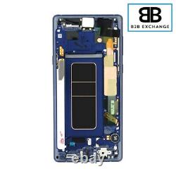 Écran Complet Châssis ORIGINAL BLEU Samsung Galaxy Note 9 N960F PACK SERVICE