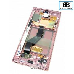 Écran Complet Châssis ROSE Samsung Galaxy Note 10 N970F ORIGINAL Service Pack