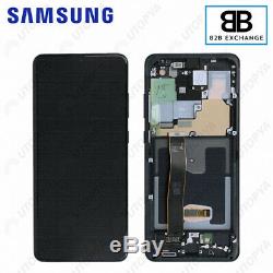 Écran Complet Châssis Samsung Galaxy S20 Ultra G988F/G988B NOIR Original PackSer