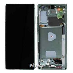 Écran Complet & Châssis VERT Samsung Galaxy Note 20 N980 N981 ORIGINAL PackServi