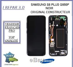 Ecran Complet Original Noir Samsung galaxy S8 plus G955F