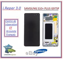 Ecran Complet Original Samsung galaxy S10+ plus/G975F Noir/Bleu/vert/Blanc