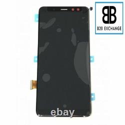 Écran Complet Tactile+LCD NOIR Samsung Galaxy A8 2018 A530F Original ServicePack
