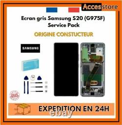Ecran Gris Samsung Galaxy S20 G980F GH82-22131A ORIGINAL