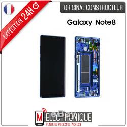 Ecran LCD Bleu Original Samsung Galaxy Note 8 SM-N950F