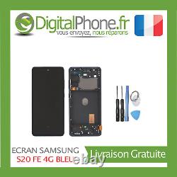 Ecran LCD Bleu Original Samsung Galaxy S20 Fe 4g Sm-g780f Tva