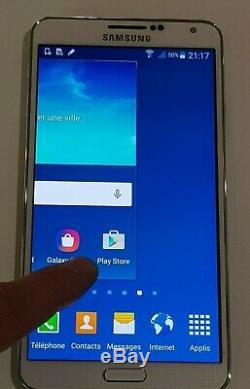 Ecran LCD Complet sur châssis Samsung Galaxy Note 3 Neo N7505 Blanc Original