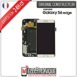 Ecran LCD Gold Original Samsung Galaxy S6 Edge G925