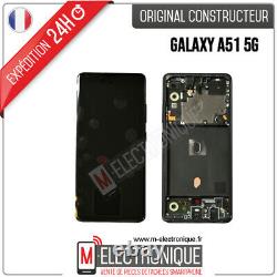 Ecran LCD Noir Original Samsung Galaxy A51 5g Sm-a516b