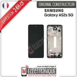 Ecran LCD Noir Original Samsung Galaxy A52s Sm-a528b