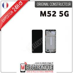 Ecran LCD Noir Original Samsung Galaxy M52 5g Sm-m526b