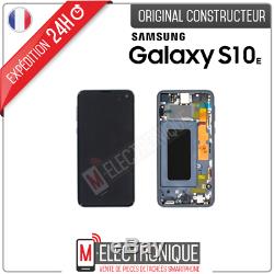 Ecran LCD Noir Original Samsung Galaxy S10e G970