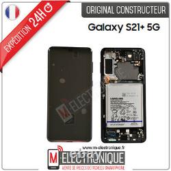 Ecran LCD Noir Original Samsung Galaxy S21+ Sm-g996b