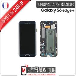 Ecran LCD Noir Original Samsung Galaxy S6 Edge + G928