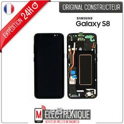 Ecran LCD Noir Original Samsung Galaxy S8 G950F