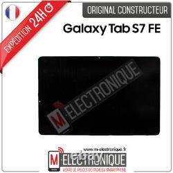 Ecran LCD Noir Original Samsung Galaxy Tab S7 Fe 5g Sm-t736b