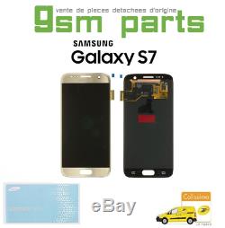 Ecran LCD Or Original Samsung Galaxy S7 SM-G930F