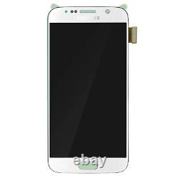 Ecran LCD Original Complet Remplacement Samsung Galaxy S6 Blanc